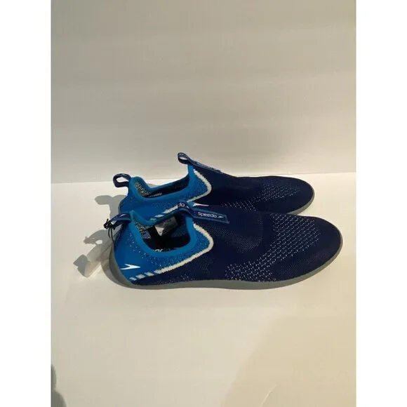 Speedo Adult Blue LARGE 11-12 Water Shoes Pool - Picture 4 of 6